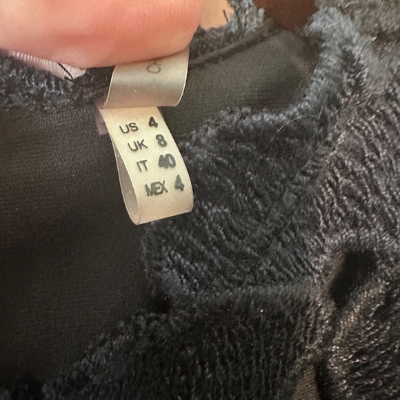 Elie Tahari Ophelia Lace Sheath Dress in Black/Blue size 4 - Picture 13 of 13